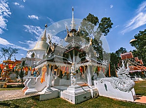 Wat Pa Dara Phirom Phra Aram Luang in Mae Rim, Chiang Mai province, Thailand