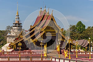 Wat Pa Lahan Sai Temple in Buriram Province, Thailand