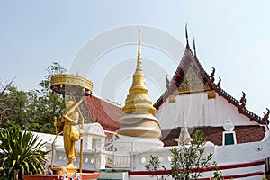 Wat Pa Mok Worawihan in Ang Thong Province. photo