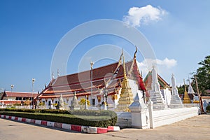 Pa Mok Worawihan Temple In Ang Thong province in Thailand photo