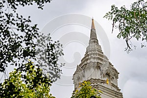 Wat Paknam Buddhist temple in Bangkok, Thailand.