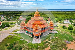 Wat Petch Suwan chinese temple in Phetchaburi, Thailand