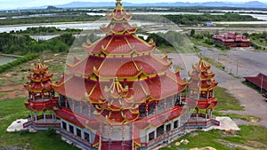 Wat Petch Suwan chinese temple in Phetchaburi, Thailand