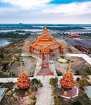 Wat Petch Suwan chinese temple in Phetchaburi, Thailand