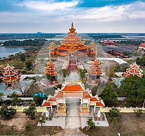 Wat Petch Suwan chinese temple in Phetchaburi, Thailand