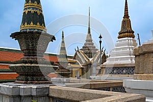 Wat Phar Kaew, a famous tourist sites in Bangkok Thailand.