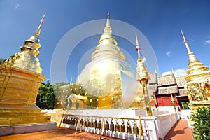 Wat phasing temple at chiang mai thailand