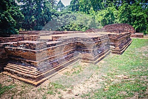 Wat Phaya Mangrai (Temple of King Mangrai), a ruined temple located within the Wiang Kam archaeological