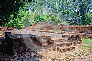 Wat Phaya Mangrai (Temple of King Mangrai), a ruined temple located within the Wiang Kam archaeological