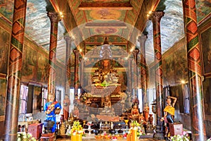 Wat Phnom Khmer Temple Phnom Penh Cambodia