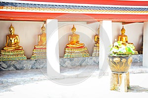 Wat Pho Buddhist Temple in Bangkok, Thailand