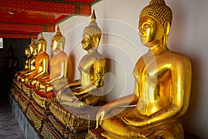 Wat Pho Buddhist Temple in Bangkok, Thailand