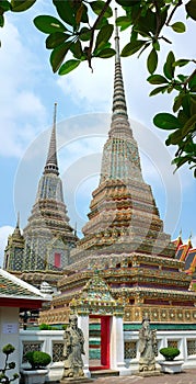Wat pho temple in Bangkok