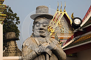 Wat Pho temple in Bangkok, Thailand