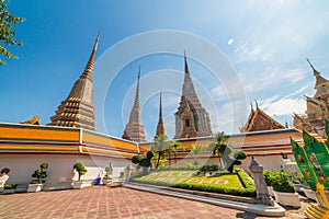 Wat Pho Temple in Bangkok, Thailand