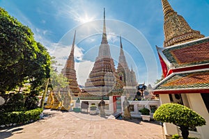 Wat Pho Temple in Bangkok, Thailand