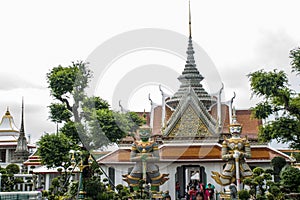 Wat Pho Temple Bangkok Thailand architecture 10