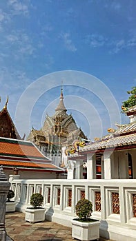 Wat Pho Temple, Known As The Temple Of The Reclining Buddha