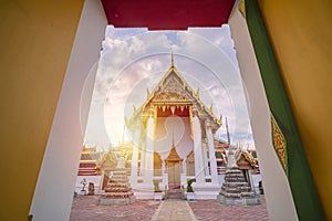 Wat Pho, Temple of the Reclining Buddha in Bangkok