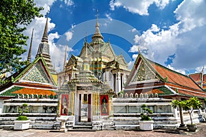 Wat Pho Wat Phra Chetuphon temple, Bangkok Thailand