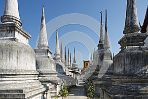 Wat Phra Baromathat in Nakhon Sri Thammarat, Thailand.