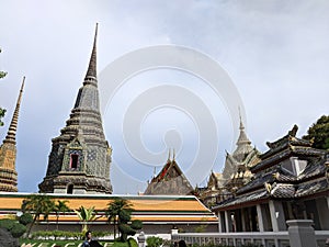Wat Phra Chetuphon Wimon Mangkhalaram Rajwaramahawihan Buddhist temple in Bangkok, Thailand