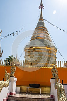 Within Wat Phra That Doi Kham is a Buddhist temple in Chiang Mai province.