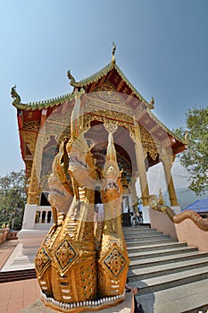 Wat Phra That Doi Kham temple. Tambon Mae Hia, Amphoe Mueang. Chiang Mai province. Thailand