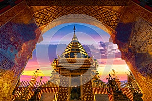 Wat Phra That Doi Suthep in Chiang Mai, Thailand.