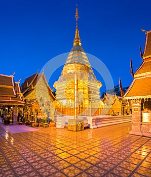 Wat Phra That Doi Suthep Temple of Chiang Mai, Thailand