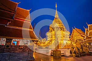 Wat Phra That Doi Suthep Temple of Chiang Mai, Thailand