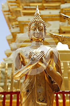 Wat Phra That Doi Suthep is tourist attraction of Chiang Mai