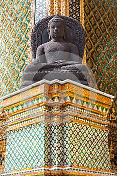 Wat Phra Kaeo,Bangkok-Grand Palace & Temple of the Emerald Buddha or Wat Phra Kaeo in Bangkok, Thailand