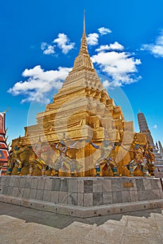 Wat Phra Kaeo Temple, Bangkok landmark