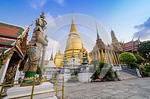 Wat Phra Kaeo, Temple of the Emerald Buddha and the home of the