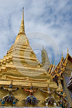 Wat Phra Kaew, Bangkok, Thailand photo