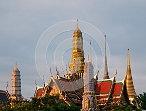 Wat Phra Kaew in Bangkok, Thailand