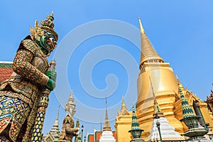 Wat Phra Kaew Bangkok THAILAND