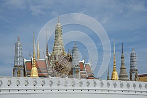 Wat Phra Kaew commonly known in English as the Temple of the Emerald Buddha and officially as Wat Phra Si Rattana Satsadaram is