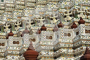 Wat Phra Kaew Keo, Temple of the Emerald Buddha, Bangkok, Thailand