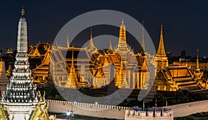 Wat Phra Kaew Royal Palace in Bangkok, Thailand