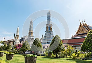 Wat phra kaew temple, Bangkok, Thailand