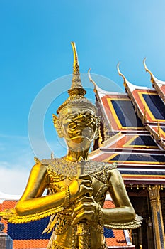 Wat phra kaew temple, Bangkok, Thailand