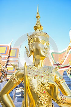 Wat phra kaew of thailand