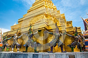 Wat phra keaw Bangkok Thailand