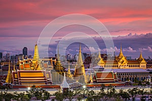 Wat phra keaw and Grand palace, Bangkok , Thailand