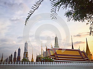 Wat Phra Keaw, Grand Palace, Temple in Bangkok, Thailand