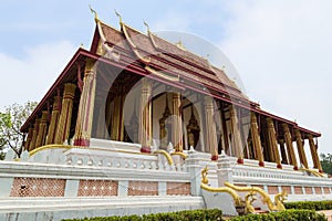 Wat Phra Keo Temple in Vientiane