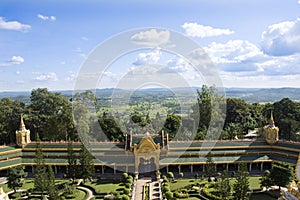 Wat Phra Maha Chedi Chai Mongkol Nong Phok Temple in Roi Et, Thailand