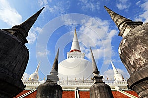 Wat Phra Mahathat temple, Nakhon Si Thammarat, Thailand photo